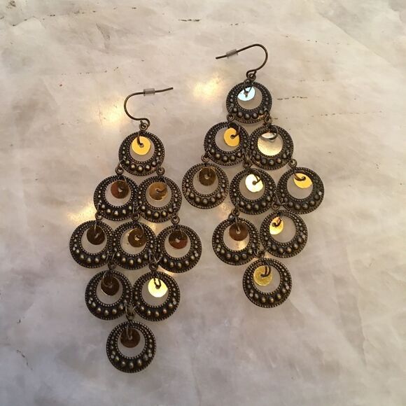 CASCADING EARRINGS!   - Picture 2 of 12